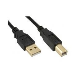 MicroConnect USB20 A-B 5m M-M Goldplated - High-Speed, Durable & Reliable
